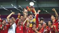 Casillas celebrates Spain's successful Euro defence in 2012